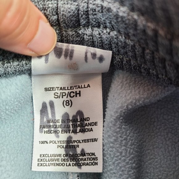 Adidas Gray Trainer Sweatpants Youth Boy's Size S 8 - Picture 4 of 12